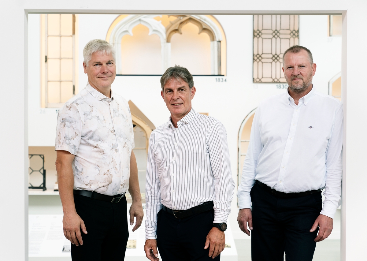 Billede af trio bag innovative skruefundamenter