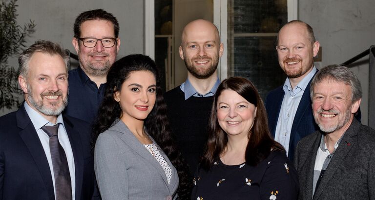 Gruppebillede af prisvinderne 2018