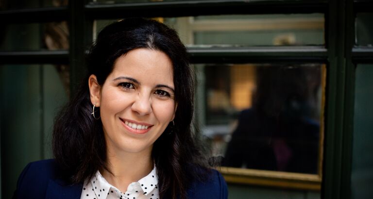 De modeller, Martina Fischetti har udviklet i sin erhvervs ph.d., kan medvirke til, at vindenergi efterhånden bliver billigere at producere og dermed konkurrencedygtig uden at skulle subsidieres. Foto: Maiken Kestner