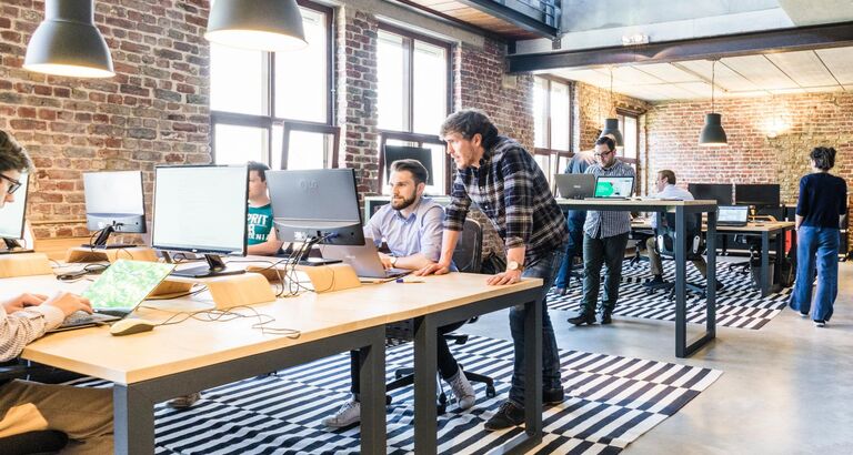 Startup kontormiljø Innobooster People