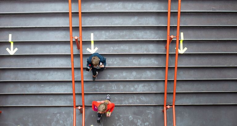 Foto fra Sundhedsstyrelsens håndbog 'Undgå smitte på skolen'