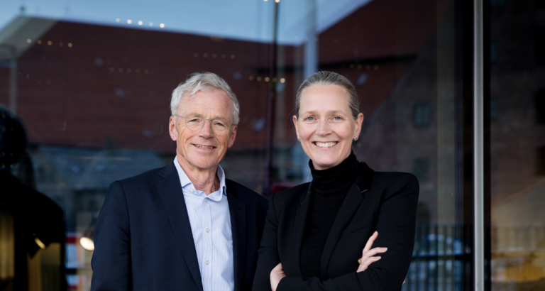 Cecilie Brøkner og Anders Eldrup