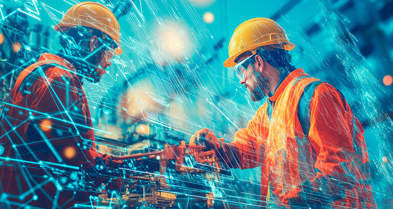 Digital industri - AI genereret