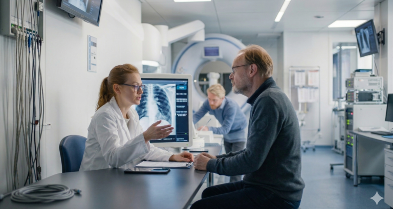 CLIC-BAIT-projektet: Visualisering af patient-konsultation. AI-genereret